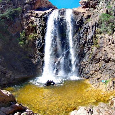 Canyoning Pitrisconi Calata 20 Metri