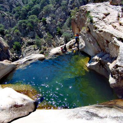 Canyoning Pitrisconi Piscina Naturale E Secondo Salto