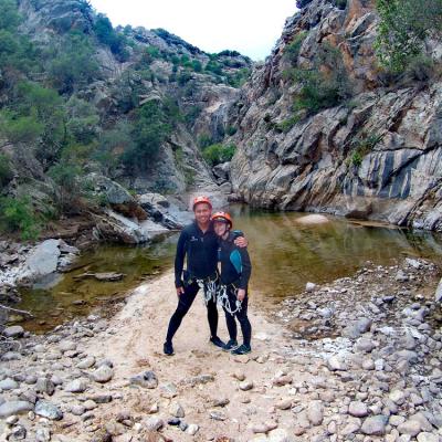 Canyoning Pitrisconi Waterfall