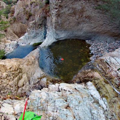 Canyoning Sardinia Jump