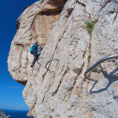 Cabirol Ferrata Progressione