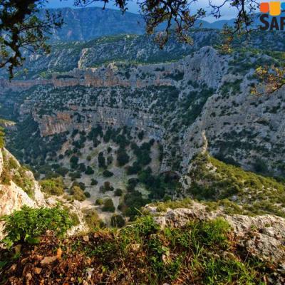 Sardegna Trekking Ogliastra Panorama Su Istrada Longa